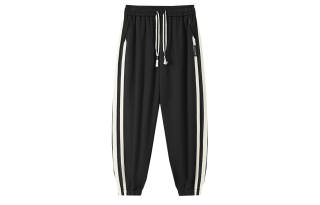 DJ.SPIRIT Casual Pants Unisex Moderate Cuffed Pants