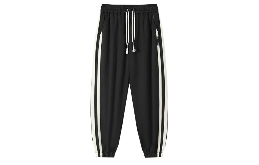 DJ.SPIRIT Casual Pants Unisex Moderate Cuffed Pants