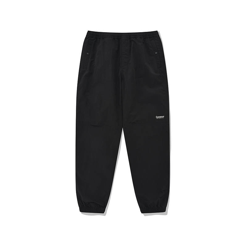 COVERNAT Casual Pants Unisex Black Thin Cuffed Pants