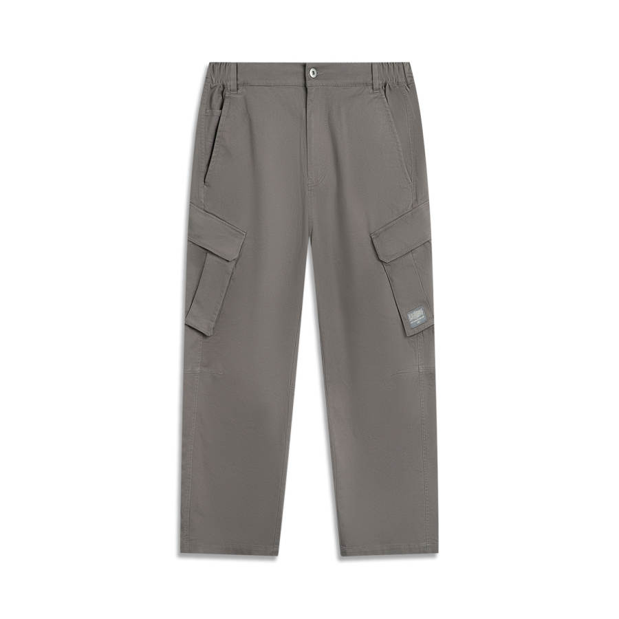Li-Ning Li Ning Sports Life Collection Casual Pants Men's Asphalt Gray