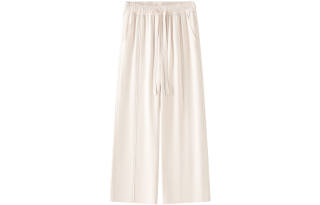 EUSU Casual Pants Unisex Thin Straight Fit Pants