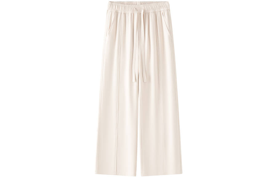 EUSU Casual Pants Unisex Thin Straight Fit Pants