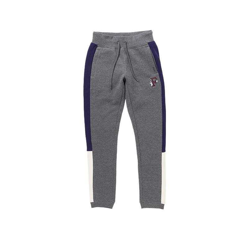 PUMA Casual Pants Unisex Gray Moderate Cuffed Pants