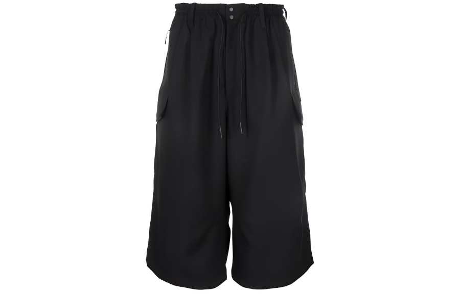 Y-3 Y 3 Drawstring Cargo Shorts