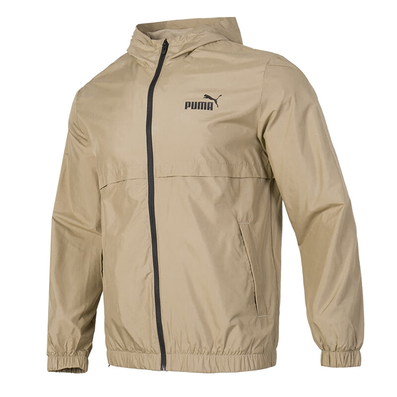 PUMA PUMA Jackets Men's Brown Hooded Moderate Other