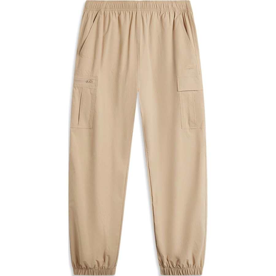 Li-Ning Li Ning Sports Life Collection Casual Pants Men's Queen Sugar Brown
