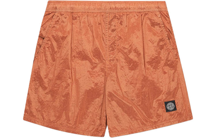 STONE ISLAND Casual Shorts Men's Orange