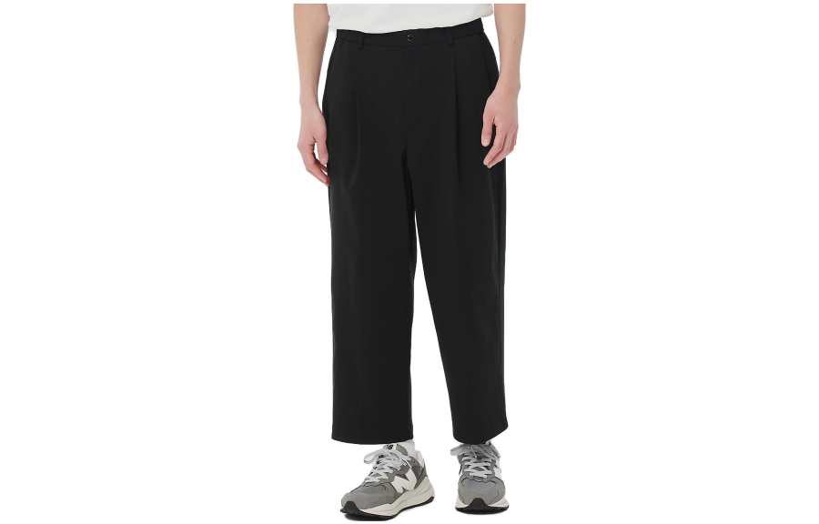 New Balance New Balance Casual Pants Men's Black Moderate Wide Leg Pants