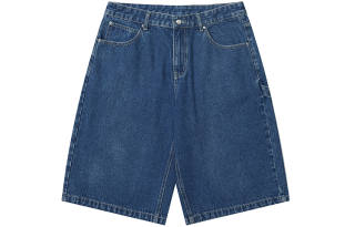 COUNTRY MOMENT Denim Shorts Men's Blue Moderate