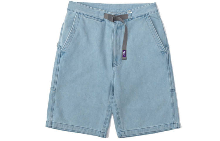 THE NORTH FACE PURPLE LABEL Denim Shorts Unisex Indigo Moderate