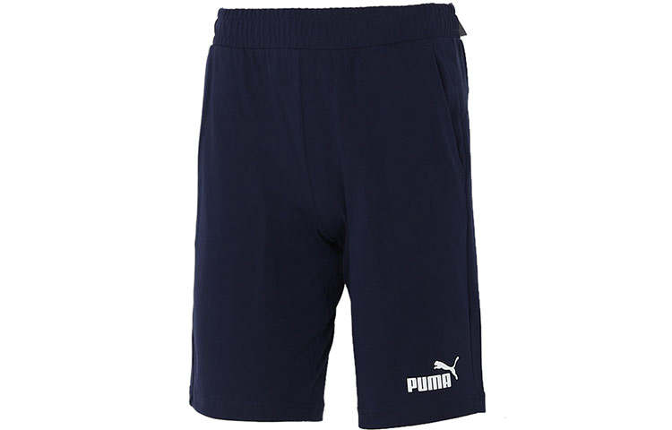 PUMA ESS Casual Shorts Men's Navy Blue Moderate