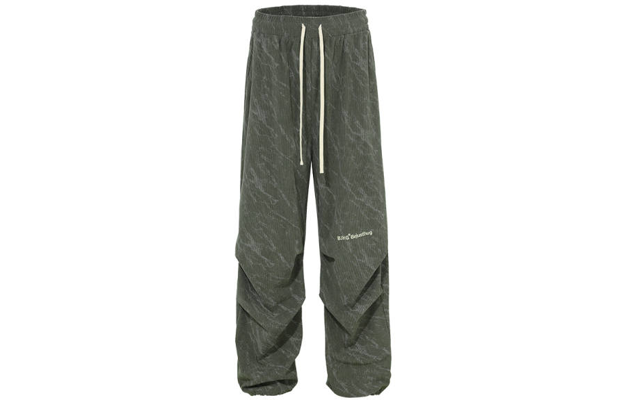 BJHG Casual Pants Unisex Moderate Wide Leg Pants