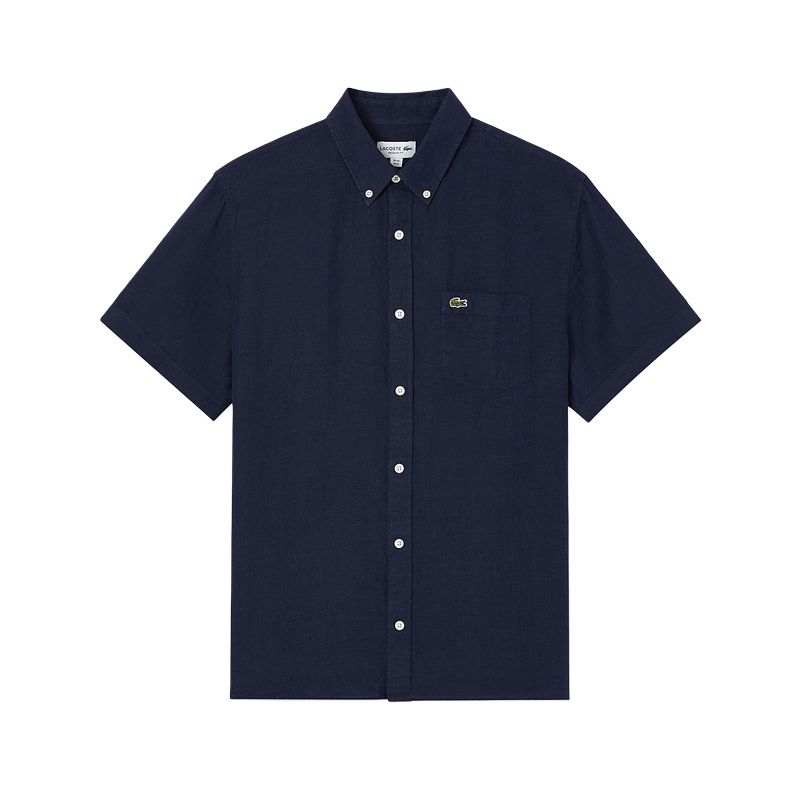 LACOSTE Lacoste embroidered logo short-sleeve shirt