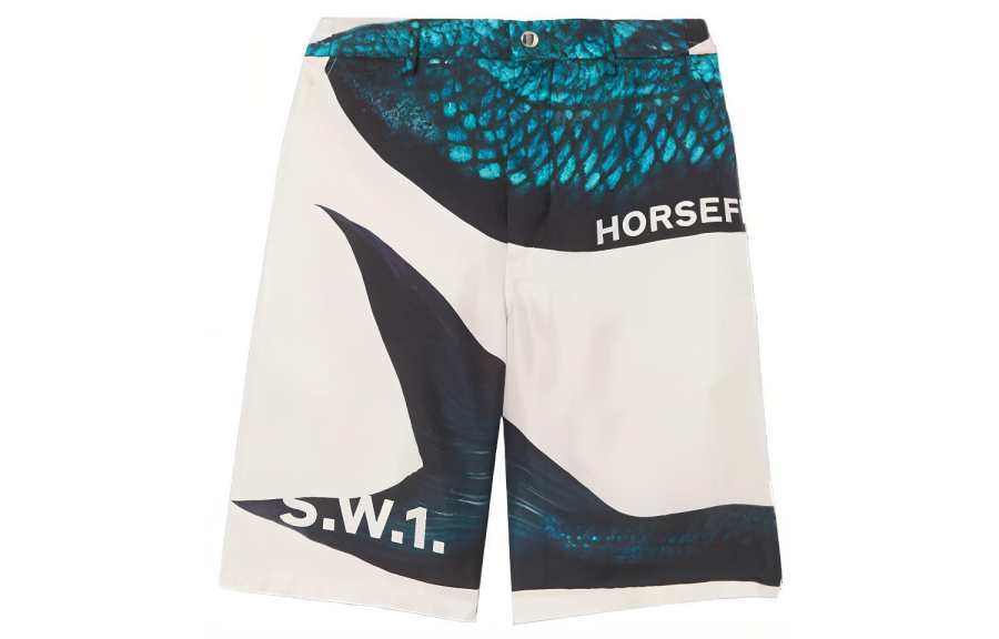 Burberry Graphic Print Shorts