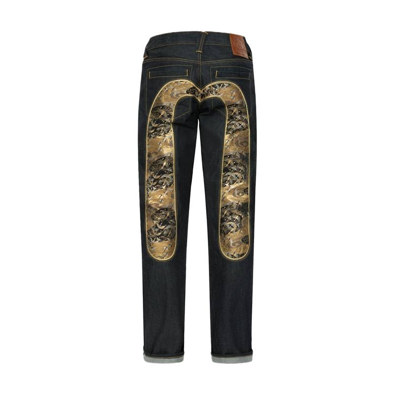 EVISU EVISU Crane embroidery Daicock Jeans