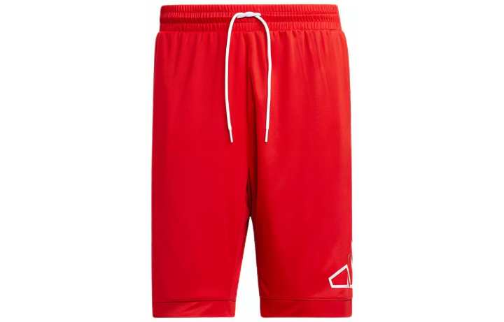 Adidas Adidas Casual Shorts Men's Red Moderate