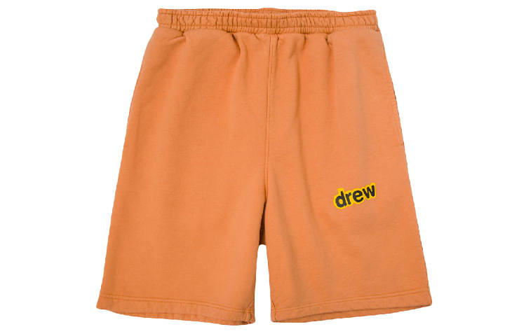 Drew House Letter Logo Series Casual Shorts Unisex Peach Pink