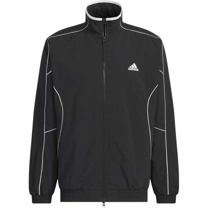 Adidas Adidas WORDING BRUSHED TRICOT LINED Jackets & Coats Unisex Black