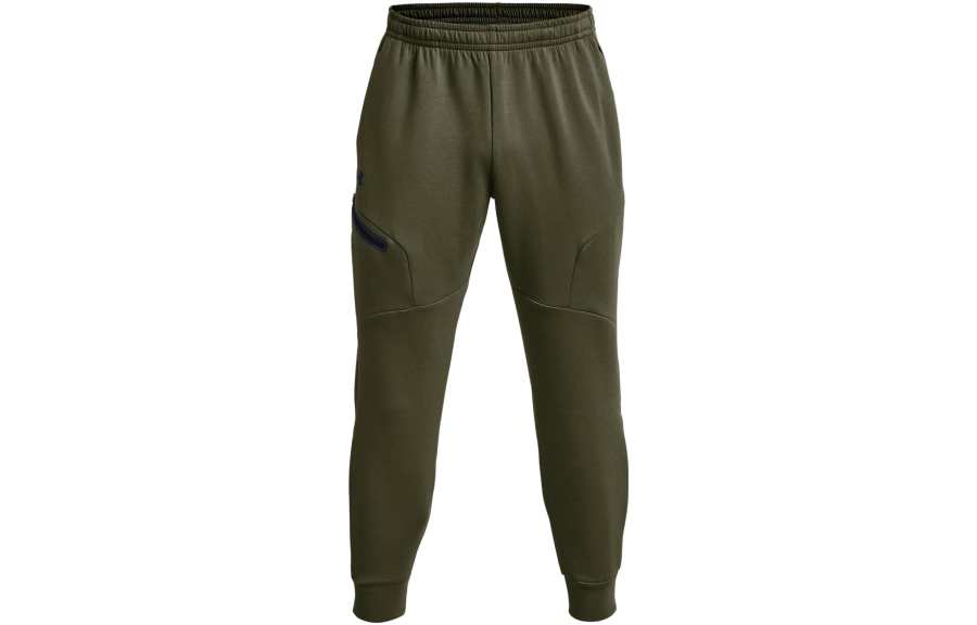 Under Armour Under Armour Unstoppable Casual Pants Men's Olive Moderate Cuffed Pants