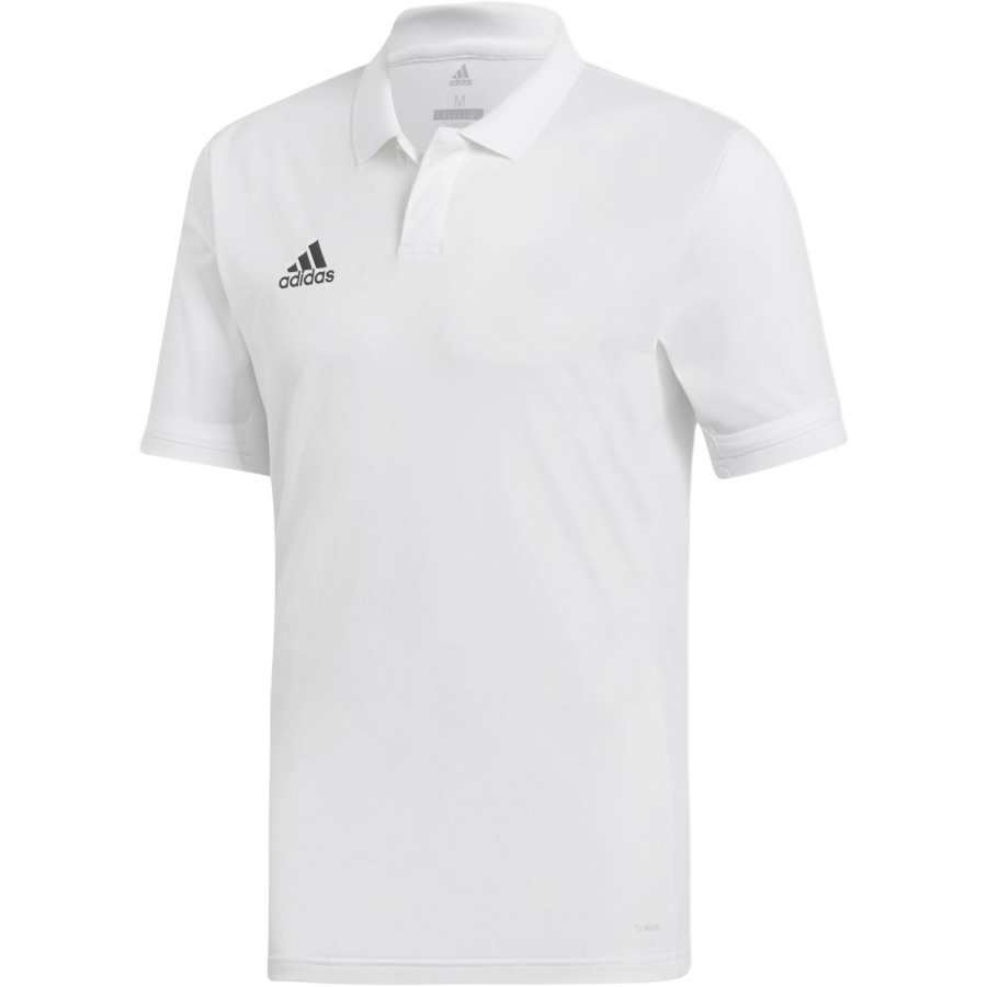 Adidas Adidas Polo Shirts Men's White Polo Collar Moderate Straight Fit