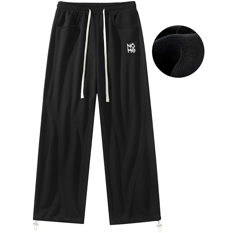 NOME Casual Pants Unisex Moderate Cuffed Pants