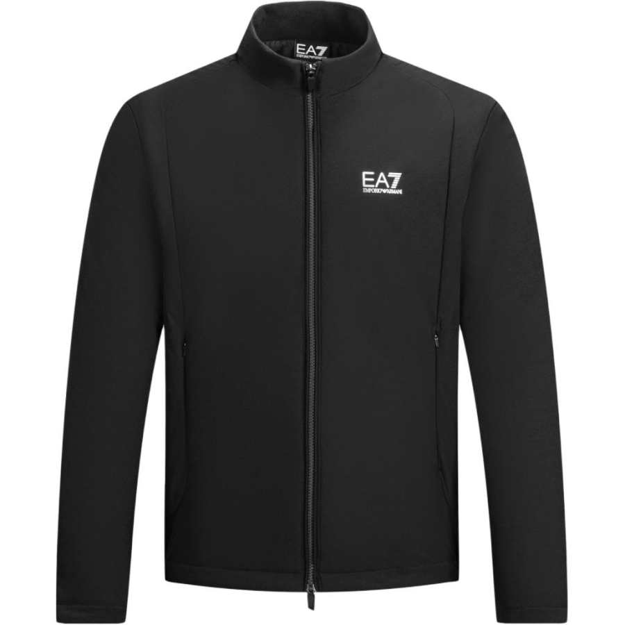 Emporio Armani logo-print jacket
