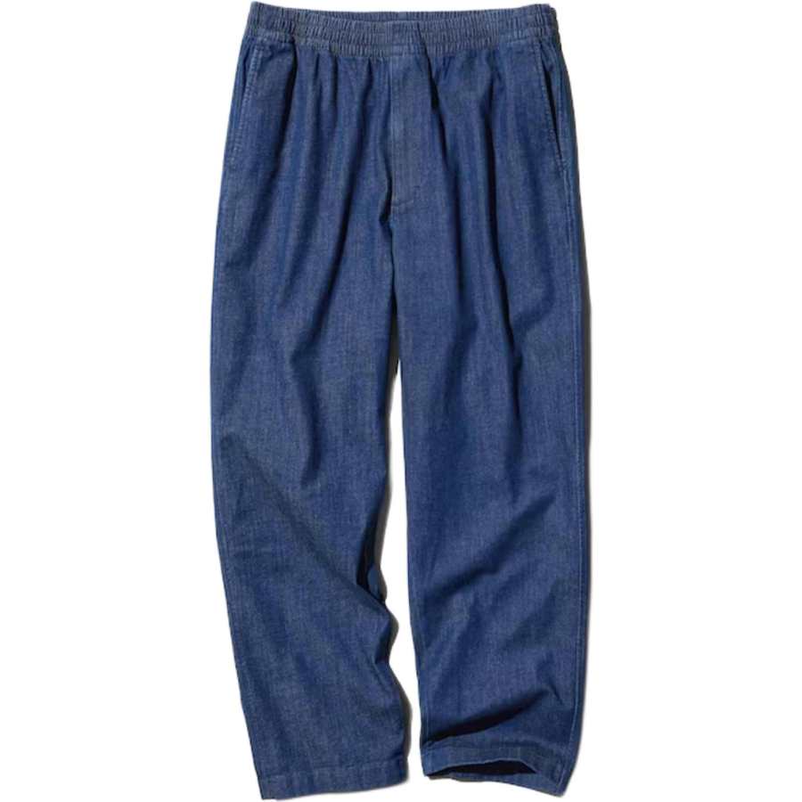 UNIQLO Jeans Unisex Dark Blue Moderate Straight Fit Pants