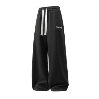 DANGERTIGER Casual Pants Unisex Thickened And Fleece Lined Straight Fit Pants