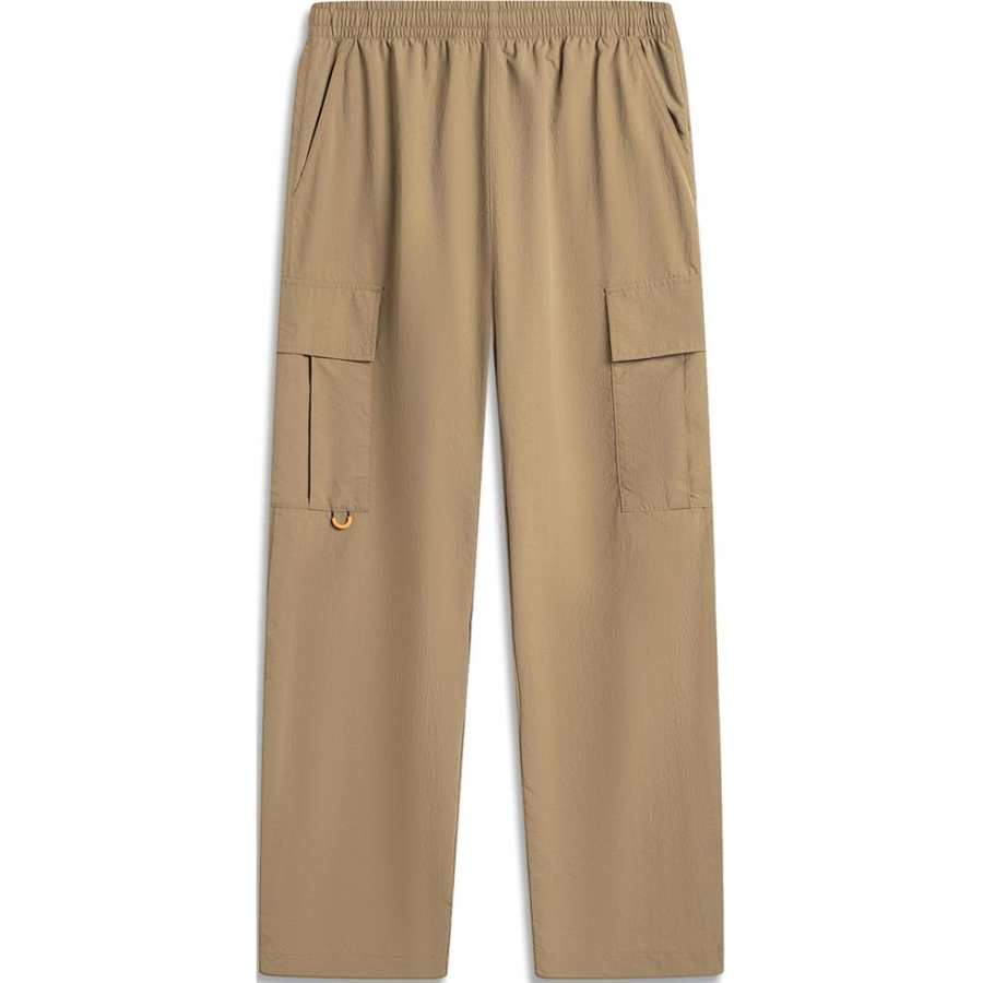 Li-Ning Li Ning Sports Life Collection Casual Pants Men's Cocoa Khaki