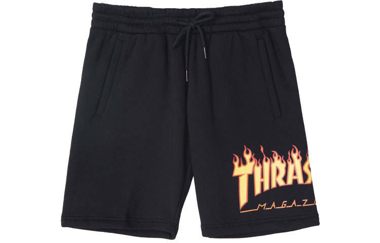 Thrasher Thrasher Loose Fit Shorts Japan Version Unisex Black