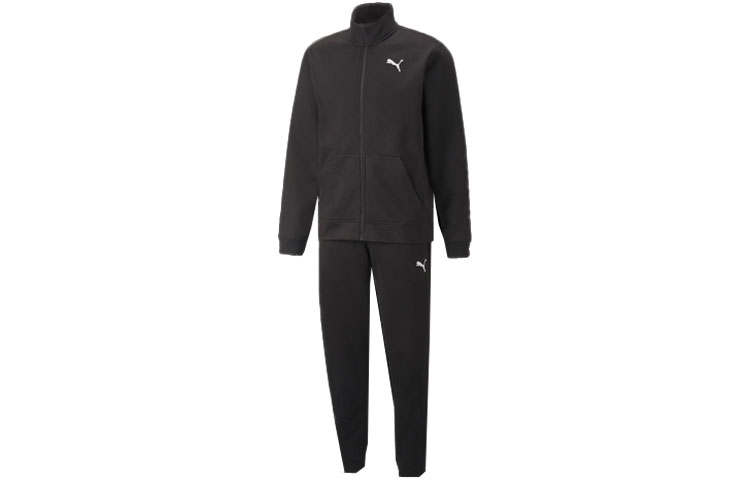 PUMA FaV Knitted Casual Sportswear Men's Stand Collar Moderate