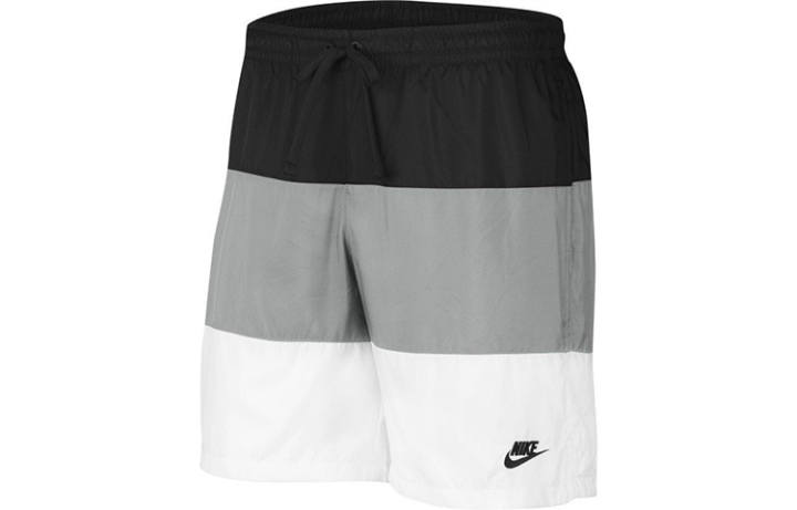 Nike Nike Casual Shorts Men's Black White Gray