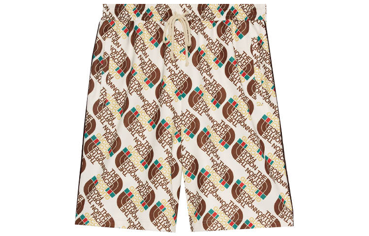 GUCCI x THE NORTH FACE SS21 Casual Shorts Men's Ivory White