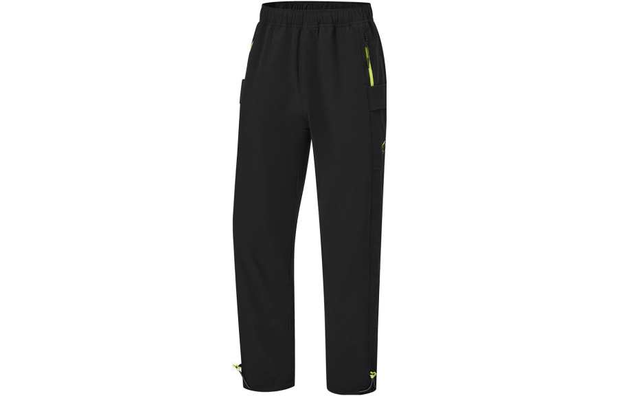 Li-Ning Li Ning Running Collection Casual Pants Men's Black Moderate Straight Fit Pants