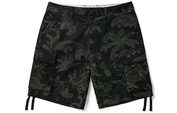 Vans Vans DUFFLE CARGO Shorts Men's Black Moderate