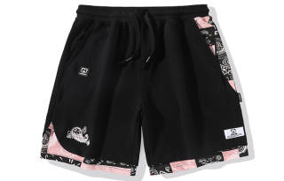 LAMLICKA Loose Fit Shorts Unisex Black
