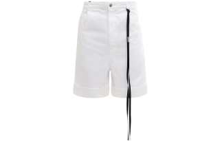 Ann Demeulemeester Casual Shorts Men's White Moderate