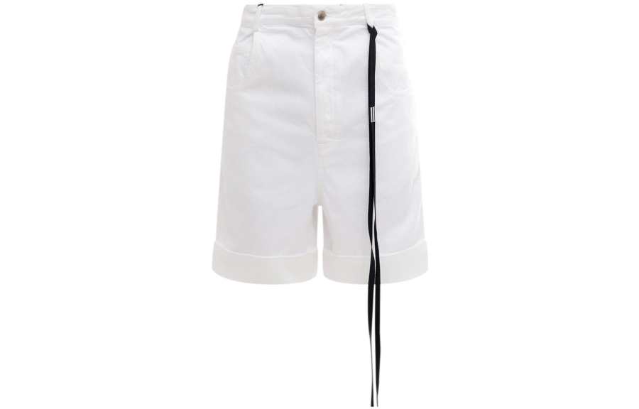 Ann Demeulemeester Casual Shorts Men's White Moderate