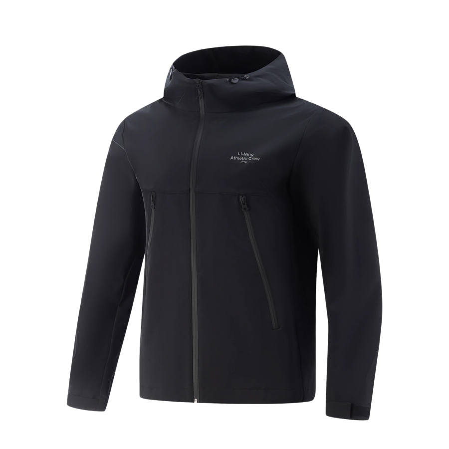 Li-Ning Li Ning Fitness Series Trench Coat Men's Black