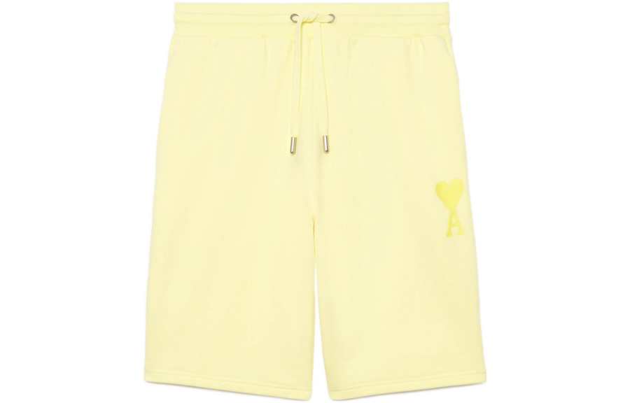 AMIPARIS Casual Shorts Men's Light Yellow Moderate