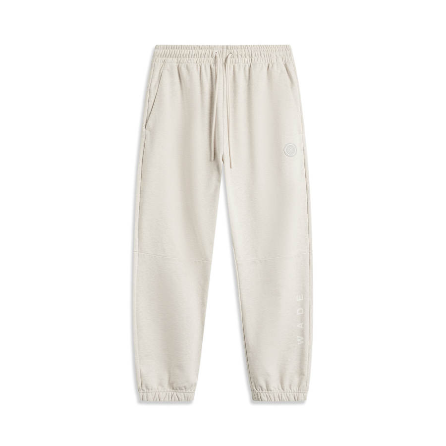 Li-Ning Li Ning Basketball Collection Knitted Sweatpants Men's Heather Gray Tile Gray