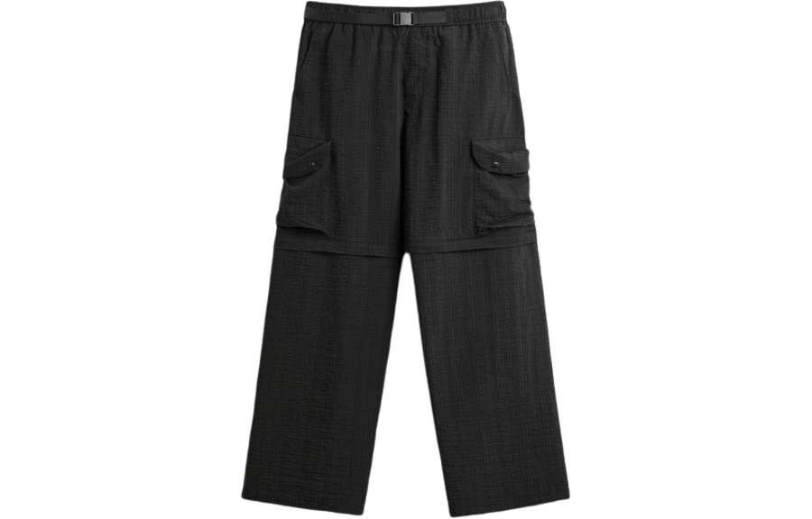 ZARA Casual Pants Men's Black Moderate Straight Fit Pants