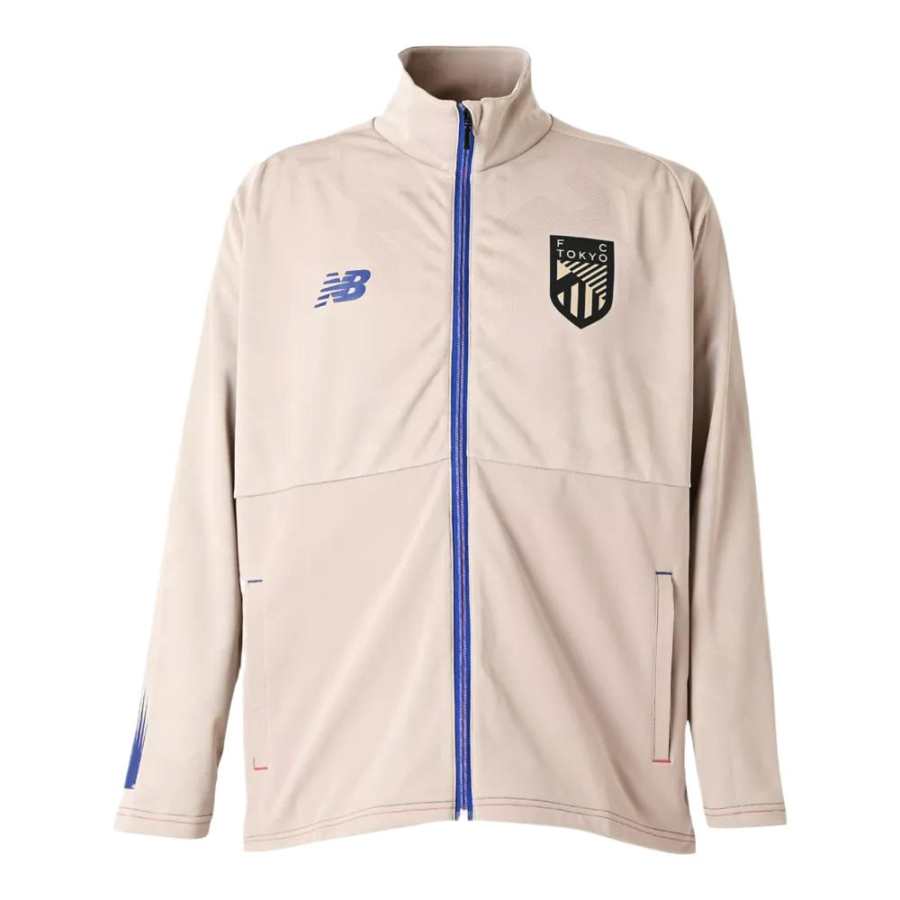 New Balance New Balance FCTokyoTrackKnit Jacket Men's Beige Yellow