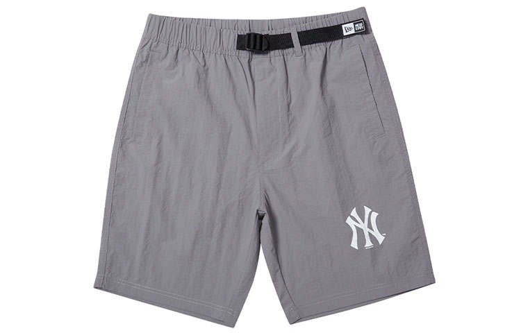 New Era Casual Shorts Unisex Gray Moderate