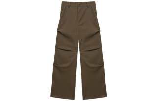 UNVESNO Casual Pants Unisex Moderate Bootcut Pants