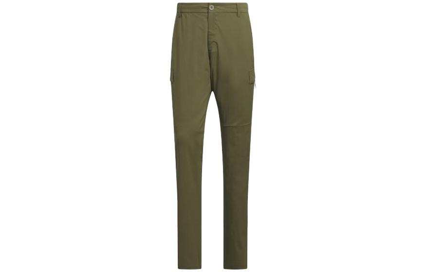 Adidas Adidas Casual Pants Men's Olive Green Moderate Tapered Pants