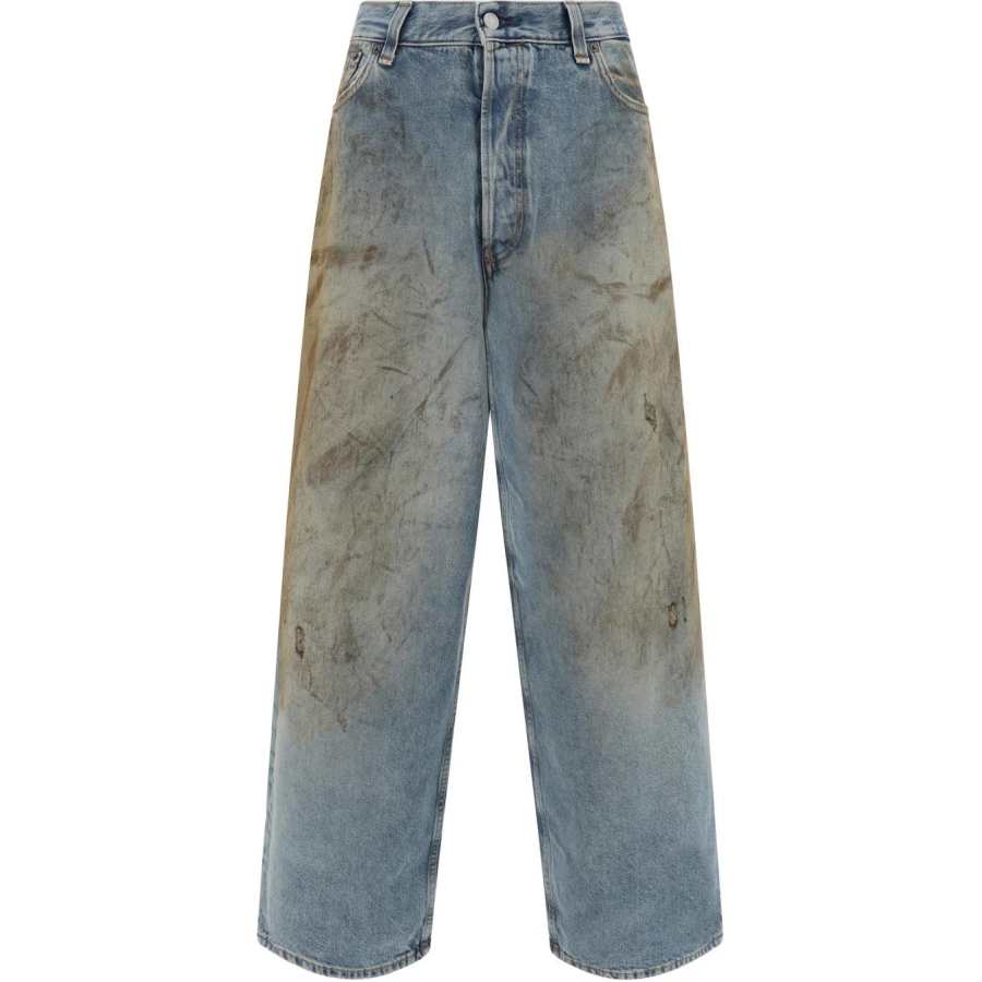 Acne Studios Acne Studios Logo Patch Baggy Fit Jeans
