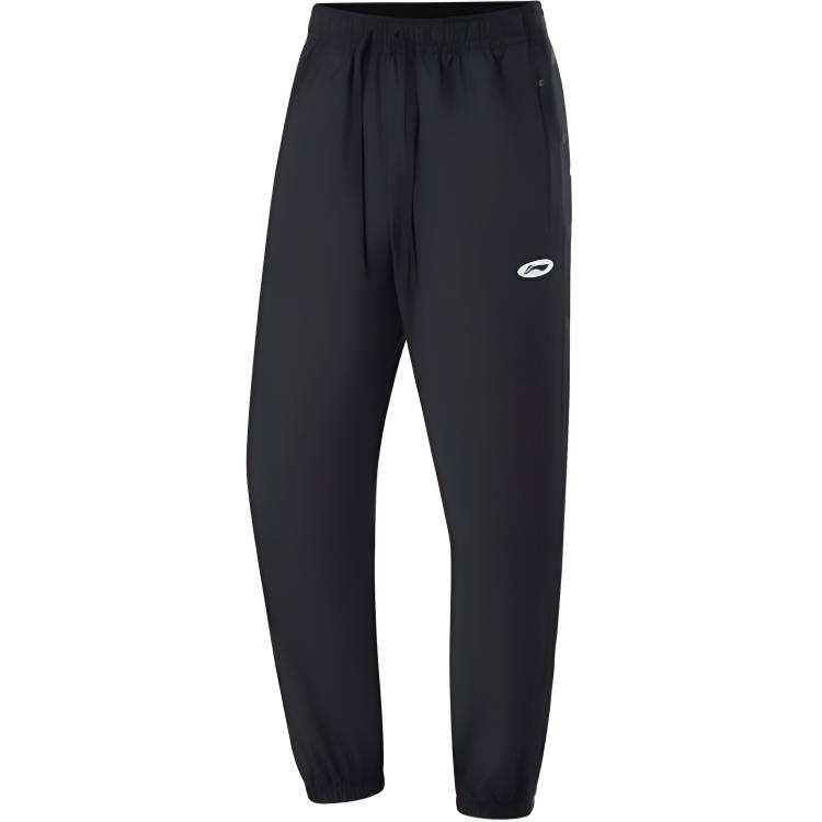 Li-Ning Li Ning Basketball Collection Knitted Sweatpants Men's Black