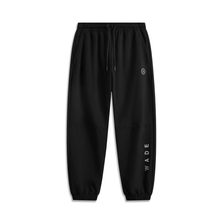 Li-Ning Li Ning Basketball Collection Knitted Sweatpants Men's Black
