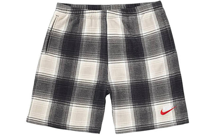 Supreme Supreme Nike Plaid Sweatshort